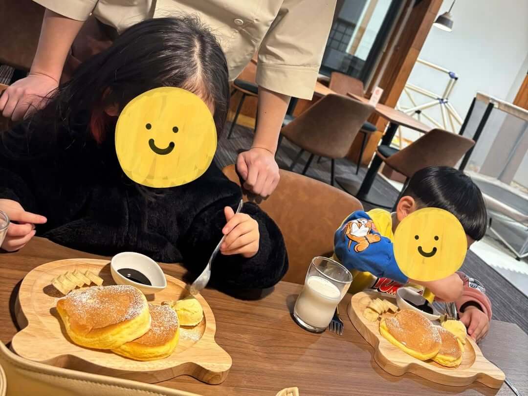 お子様の笑顔
